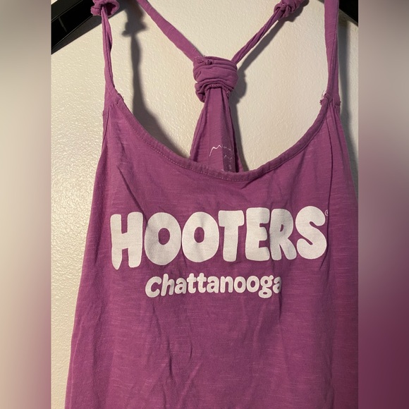 NWOT | Hooters Tank Top | Purple | Elastic Waist | Size Small - Picture 2 of 6